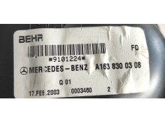 Recambio de motor calefaccion para mercedes-benz clase m (w163) 270 cdi (163.113) referencia OEM IAM A1638300308  