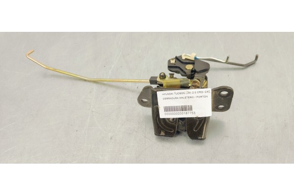 Recambio de cerradura maletero / porton para hyundai tucson (jm) 2.0 crdi cat referencia OEM IAM   