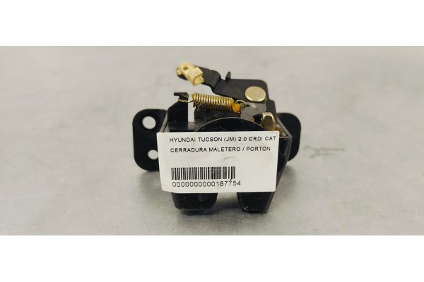 Recambio de cerradura maletero / porton para hyundai tucson (jm) 2.0 crdi cat referencia OEM IAM   