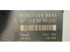 Recambio de modulo electronico para mercedes-benz clase e (w211) berlina 2.7cdi 180 [270] referencia OEM IAM 2118208285  