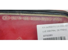 Recambio de luz central de freno para kia sorento 2.5 crdi ex referencia OEM IAM 927003E0  
