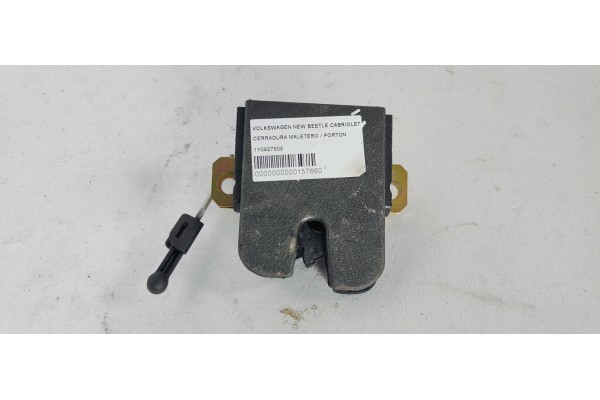 Recambio de cerradura maletero / porton para volkswagen new beetle cabriolet (1y7) 2.0 referencia OEM IAM 1Y0827505  