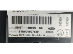 Recambio de pantalla multifuncion para ford kuga (cbs) titanium referencia OEM IAM EM5T18B955GC  