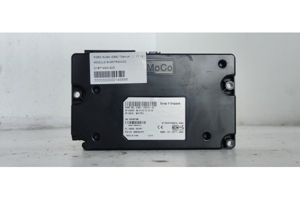 Recambio de modulo electronico para ford kuga (cbs) titanium referencia OEM IAM D1BT14D212CC  