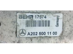 Recambio de intercooler para mercedes-benz clase clk (w208) cabrio 230 compressor (208.447) referencia OEM IAM A2025001100  