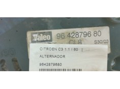Recambio de alternador para citroen c3 1.1 i 60 referencia OEM IAM 9642879680  