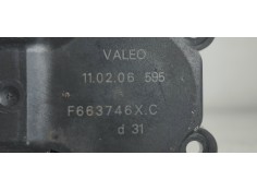 Recambio de motor apertura trampillas climatizador para peugeot 1007 1.4 hdi referencia OEM IAM F663746XC  