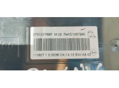 Recambio de mando climatizador para renault scenic iii 1.6dci 130 fap referencia OEM IAM 275102769R  