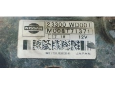 Recambio de motor arranque para nissan almera (n16/e) comfort referencia OEM IAM M008T71371  