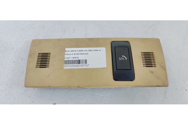 Recambio de modulo electronico para bmw serie 5 berlina (e60) 525d xd referencia OEM IAM 514471197819  