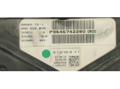 Recambio de cuadro instrumentos para peugeot 307 break / sw (s1) sw referencia OEM IAM P9646742280  