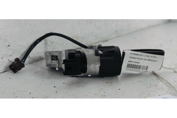 Recambio de conmutador de arranque para citroen c3 1.4 hdi 70 fap referencia OEM IAM 9663123380  