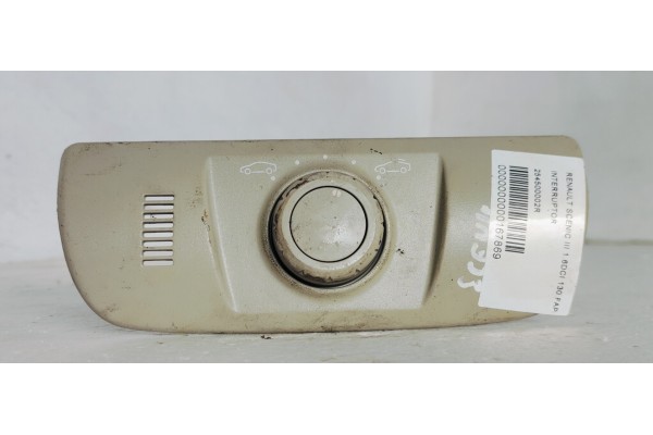 Recambio de interruptor para renault scenic iii 1.6dci 130 fap referencia OEM IAM 254500002R  