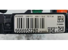 Recambio de caja reles / fusibles para citroen c3 1.4 hdi 70 fap referencia OEM IAM 9666952280  