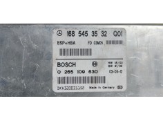 Recambio de centralita abs para mercedes-benz clase a (w168) 1.7 cdi diesel cat referencia OEM IAM 1685453532Q01  