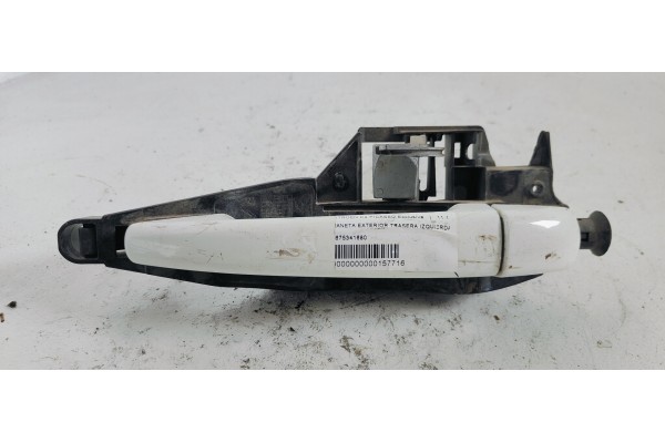 Recambio de maneta exterior trasera izquierda para citroen c4 picasso exclusive referencia OEM IAM 9675341680  