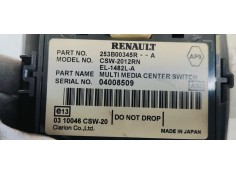 Recambio de mando multifuncion para renault scenic iii 1.6dci 130 fap referencia OEM IAM 253B00345R  