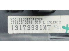 Recambio de cuadro instrumentos para opel meriva 1.7 16v cdti referencia OEM IAM 13173381XT  
