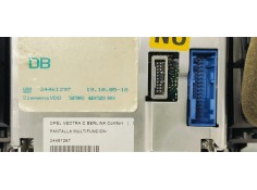 Recambio de pantalla multifuncion para opel vectra c berlina comfort referencia OEM IAM 24461297  