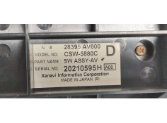 Recambio de mando climatizador para nissan primera berlina (p12) line up referencia OEM IAM 28395AV600  