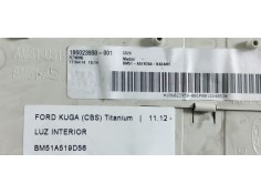 Recambio de luz interior para ford kuga (cbs) titanium referencia OEM IAM BM51A519D56  