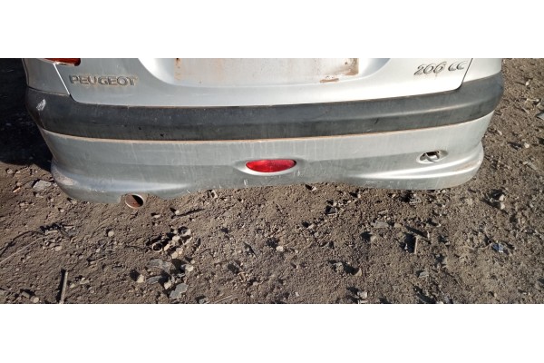 Recambio de paragolpes trasero para peugeot 206 cc 1.6 16v cat referencia OEM IAM   