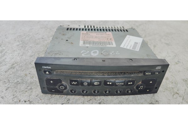 Recambio de sistema audio / radio cd para peugeot 307 (s1) xr clim referencia OEM IAM 96476647XT  