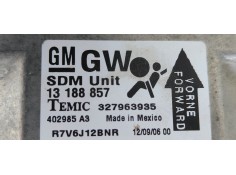 Recambio de centralita airbag para opel astra h berlina elegance referencia OEM IAM 13188857  