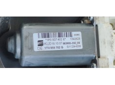 Recambio de elevalunas delantero derecho para seat leon (1p1) 1.9 tdi referencia OEM IAM 1P0837402E  