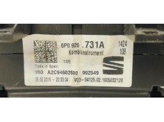 Recambio de cuadro instrumentos para seat ibiza iv berlina 1.4 tdi 90 fap referencia OEM IAM 6P0920731A  