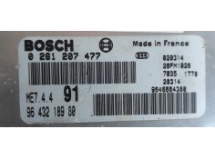 Recambio de centralita motor uce para peugeot 206 cc 1.6 16v cat referencia OEM IAM 0281207477  