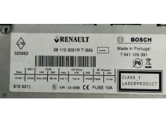 Recambio de sistema audio / radio cd para renault scenic iii 1.6dci 130 fap referencia OEM IAM 281153051R  