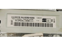 Recambio de sistema audio / radio cd para seat ibiza (6j5) 1.2 i 60 referencia OEM IAM 6J1035153G  