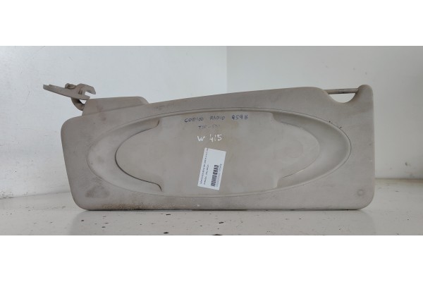 Recambio de parasol izquierdo para mercedes-benz citan (w415) furgon 109 cdi kompakt (a1) (415601) referencia OEM IAM   