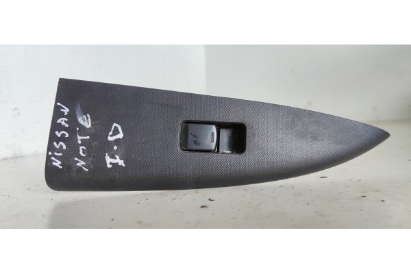 Recambio de mando elevalunas delantero derecho para nissan note 1.5 dci turbodiesel cat referencia OEM IAM 809619U00A  