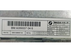 Recambio de pantalla multifuncion para bmw serie 5 touring (f11) 518d referencia OEM IAM 65509289007  