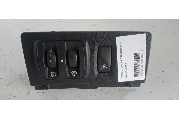 Recambio de mando luces para renault laguna grandtour iii 1.5 dci diesel referencia OEM IAM   
