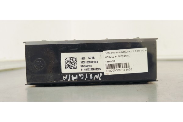 Recambio de modulo electronico para opel insignia berlina 2.0 cdti 170 fap referencia OEM IAM 13595718  
