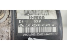 Recambio de abs para citroen c3 pluriel 1.6 16v sensodrive cool referencia OEM IAM 9649029080  