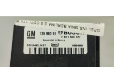 Recambio de resistencia calefaccion para opel insignia berlina 2.0 cdti 170 fap referencia OEM IAM 13598091  