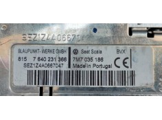 Recambio de sistema audio / radio cd para seat alhambra (7v9) 1.9 tdi referencia OEM IAM 7M7035186  