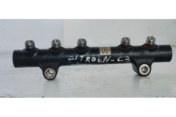 Recambio de rampa inyectora para citroen c3 picasso exclusive referencia OEM IAM 968529758002  