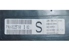 Recambio de cuadro instrumentos para citroen c3 1.1 audace referencia OEM IAM P9660225780  