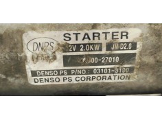 Recambio de motor arranque para hyundai tucson (jm) 2.0 crdi cat referencia OEM IAM   