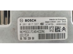 Recambio de centralita motor uce para citroen c3 1.4 hdi 70 fap referencia OEM IAM 0281017337  