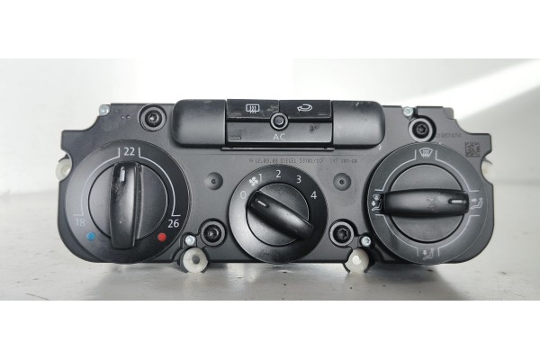 Recambio de mando climatizador para volkswagen golf v berlina (1k1) 2.0 tdi referencia OEM IAM   