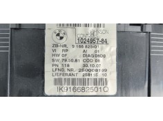 Recambio de cuadro instrumentos para bmw serie 1 coupe (e82) 2.0 turbodiesel cat referencia OEM IAM 916682501  