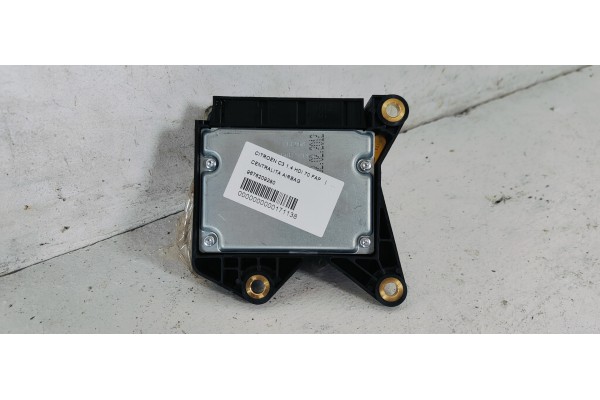 Recambio de centralita airbag para citroen c3 1.4 hdi 70 fap referencia OEM IAM 9676209280  