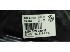 Recambio de elevalunas trasero derecho para volkswagen tiguan (5n1) advance referencia OEM IAM 5N0839730M  