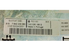 Recambio de sistema audio / radio cd para volkswagen touran (1t1) touran i monovolumen fase 2 referencia OEM IAM 1K0035186G  
